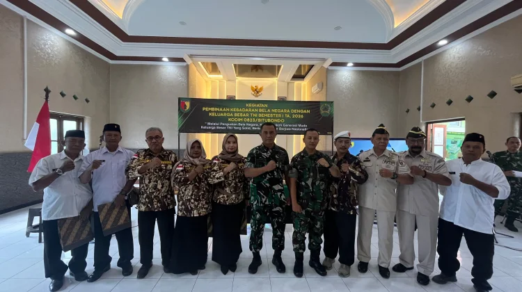 Kodim 0823/Situbondo Melakukan Pembinaan Kesadaran Bela Negara