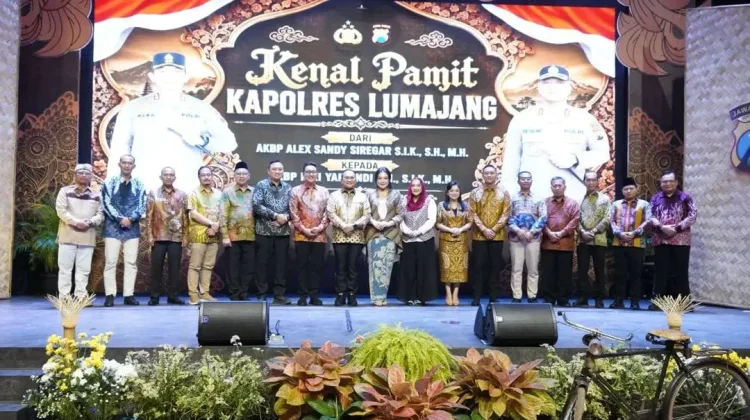 Wakil Ketua DPRD Lumajang Hadiri Kenal Pamit Kapolres