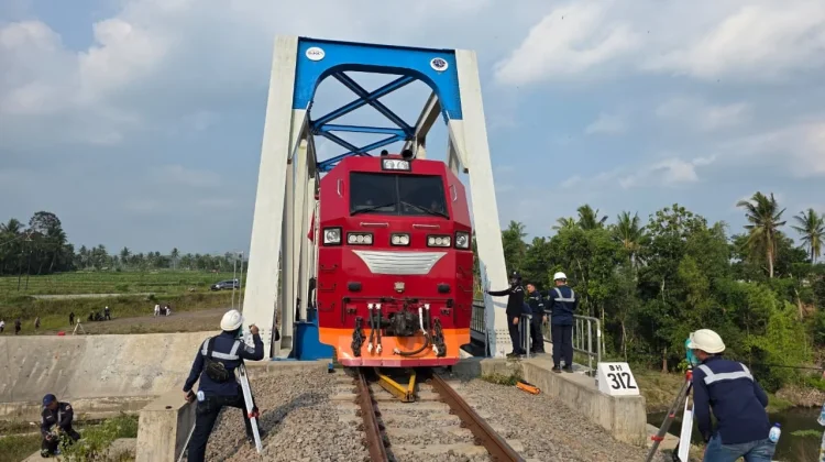 DJKA Uji Fungsi Dua Jembatan Baru di Lintas Jember–Kalisat