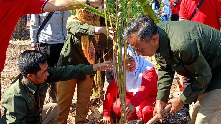 Tanam Ribuan Pohon Buah, Lindungi Hutan dari Erosi