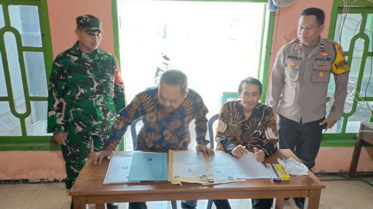 Polsek Kunir Kawal Seleksi Perangkat Desa Karanglo