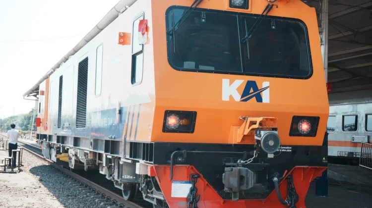 KAI Periksa 261 Kilometer Jalur Rel dengan Kereta Ukur Arjuna