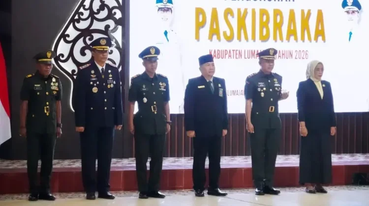 DPRD Lumajang Apresiasi Pengukuhan 75 Anggota Paskibraka 2026