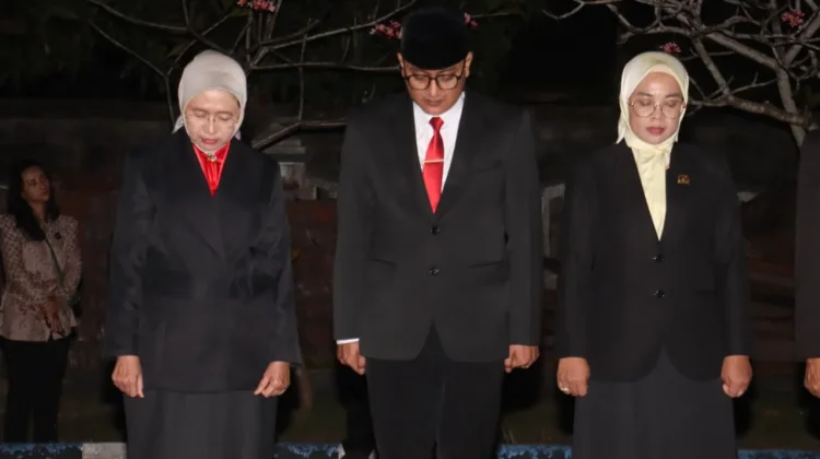 Ketua DPRD Lumajang Hadiri Renungan Suci HUT ke-81 Kemerdekaan RI