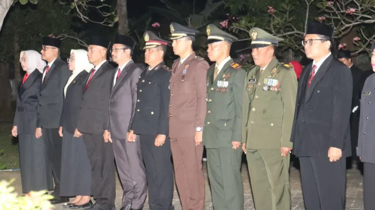 Ketua DPRD Lumajang Hadiri Renungan Suci HUT ke-81 Kemerdekaan RI