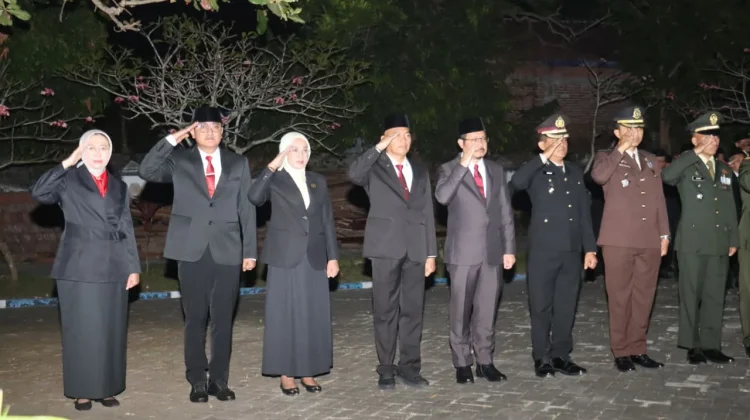 Ketua DPRD Lumajang Hadiri Renungan Suci HUT ke-81 Kemerdekaan RI