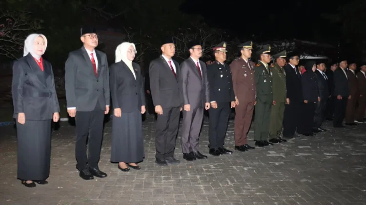 Ketua DPRD Lumajang Hadiri Renungan Suci HUT ke-81 Kemerdekaan RI
