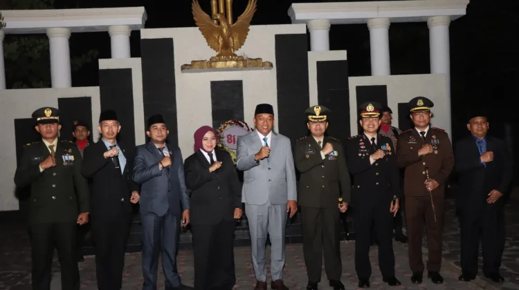 Menjelang HUT Kemerdekaan, Forkopimda Situbondo Ziarah TMP