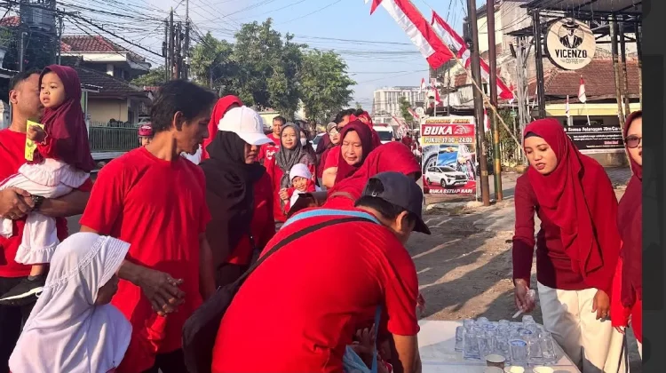 Family Run 2K PAUD Yasmin Jember Semarakkan Kemerdekaan