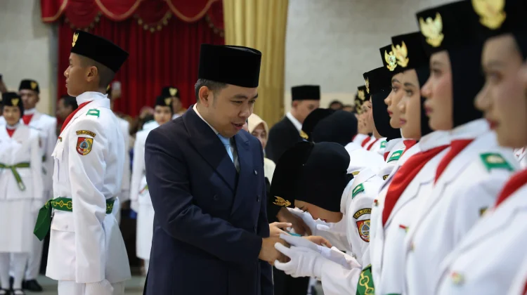 Paskibraka Jember Dikukuhkan, Anggota Dijanjikan Beasiswa Perguruan Tinggi