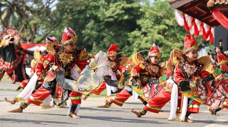 Upacara HUT RI di Banyuwangi Semarak dengan Seni Budaya