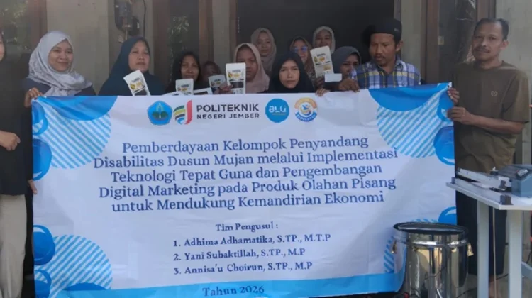 Polije Berdayakan Disabilitas Mujan lewat Teknologi dan Digital