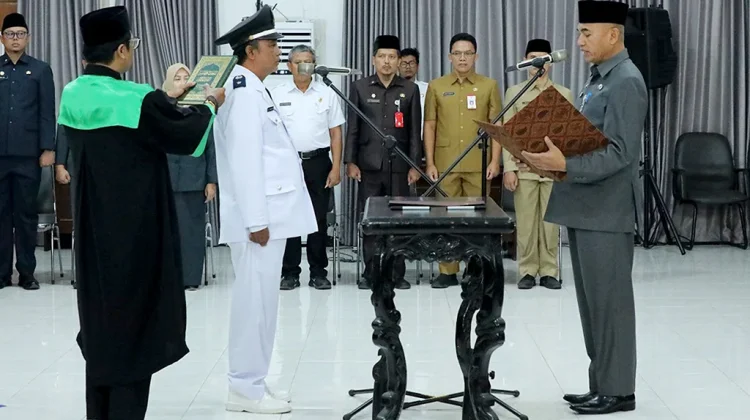Usai Dilantik, Pj Kades Wates Kulon Diminta Kenali Potensi dan Kebutuhan Warga