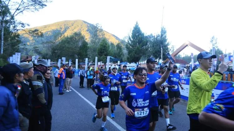 Sebanyak 839 Pelari Buka Geopark Run Series 2026 dari Ijen