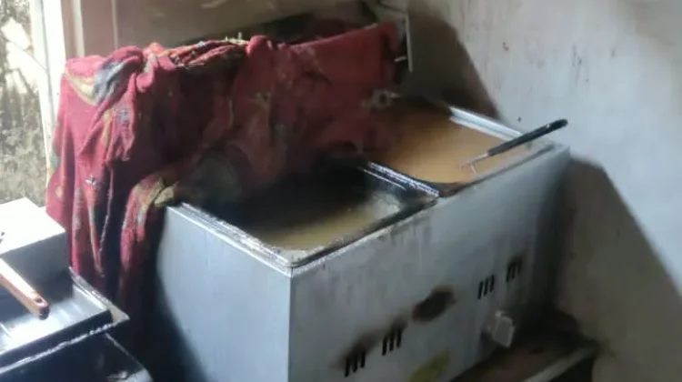 Cafe Fortuna Terbakar Diduga Lupa Matikan Deep Fryer