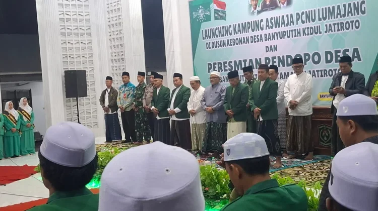 Peluncuran Kampung Aswaja Tekan Radikalisme di Lumajang