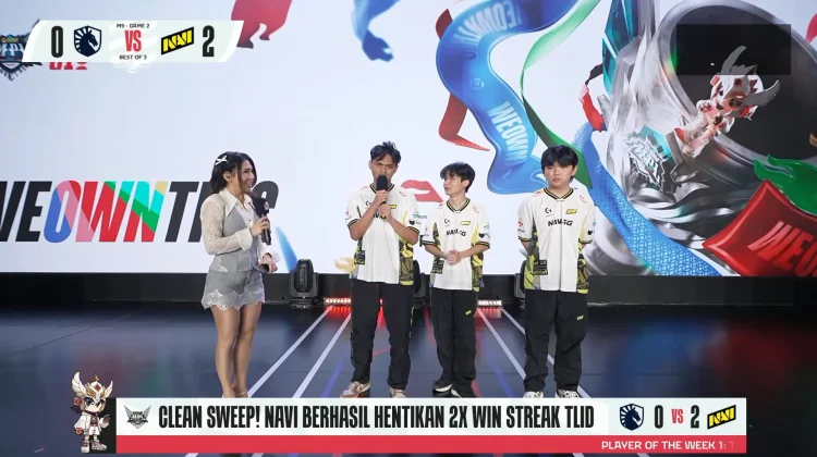 NaVi Tampilkan Epic Comeback Sempurna, Bungkam Team Liquid ID 2-0 tanpa Balas