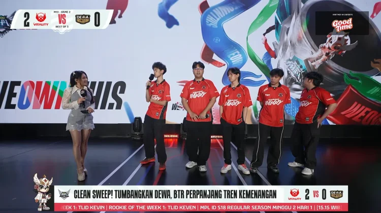Bigetron By Vitality Tumbangkan Dewa United 2-0 MPL ID S18