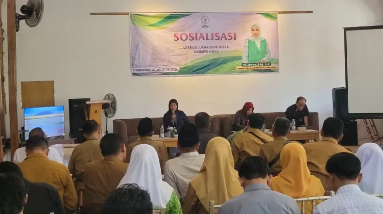 DPRD Provinsi Gandeng PWI Situbondo Gelar Literasi Jurnalistik