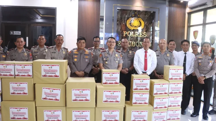 Polres Situbondo Kirim Bantuan Kemanusiaan Korban Gempa NTT