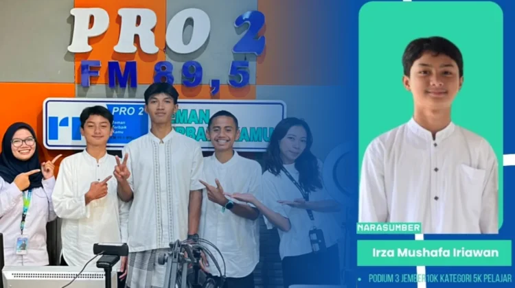 Irza Raih Podium 3 Event Jember 10K untuk Kategori 5K Pelajar
