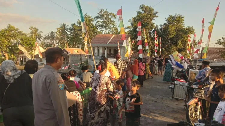 Warga Jatiroto Lumajang Gelar Lomba di Atas Sungai Peringati HUT RI
