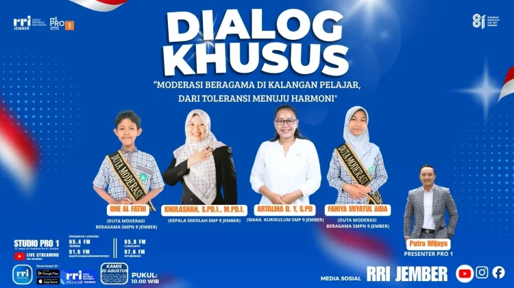 Perkuat Karakter Siswa, SMPN 9 Jember Terapkan Moderasi Beragama
