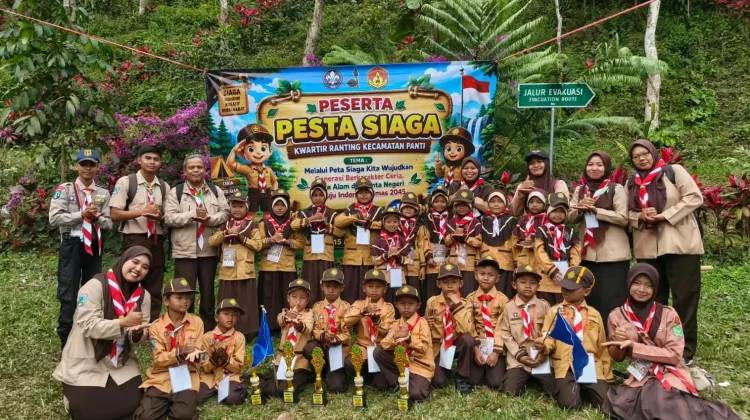 Jejak SDN Serut 02 Panti Jember di Pesta Siaga Pramuka 2026