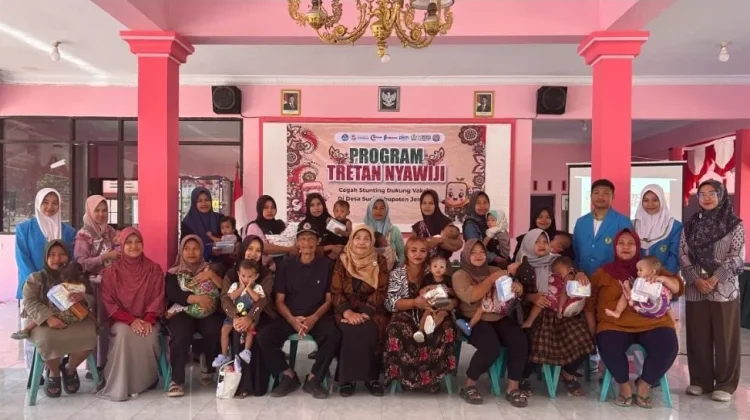 Tretan Nyawiji, Mahasiswa STIKes Bhakti Al-Qodiri Edukasi Imunisasi dan Gizi
