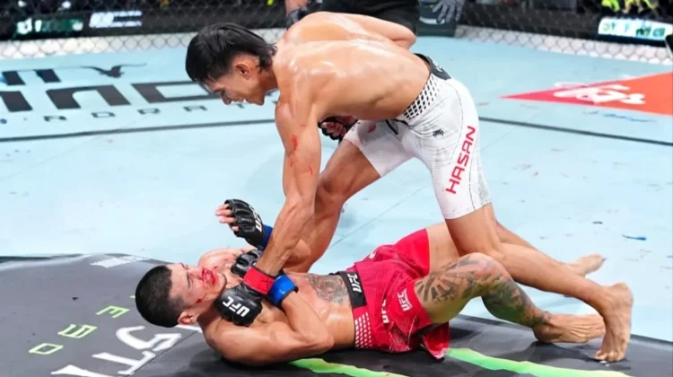 Bilal Hasan Tumbangkan Musuh di Debut UFC!