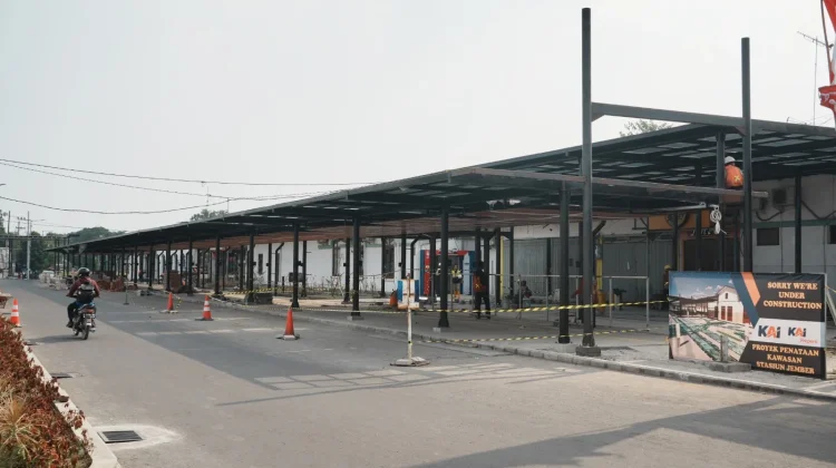 Stasiun Jember Berbenah, KAI Targetkan Rampung Februari 2027