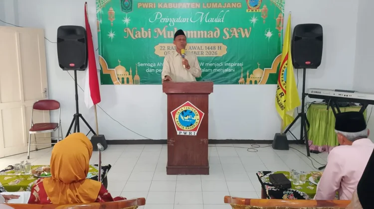 PWRI Lumajang Jadikan Maulid Nabi Momentum Meneladani Akhlak Rasulullah