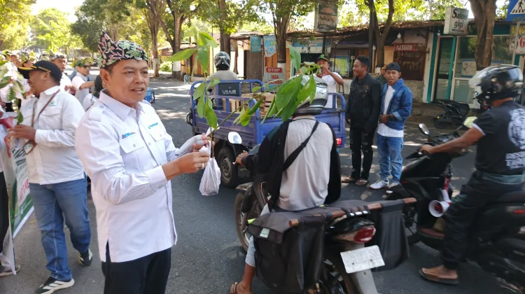 Perhutani KPH Bondowoso Bagikan Bibit Gratis, Disiapkan saat Musim Hujan