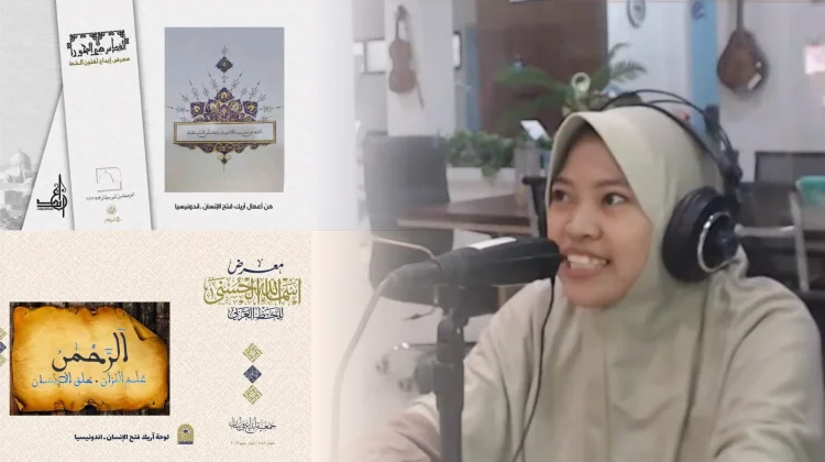 Karya Santriwati Al-Qodiri Jember Tembus Pameran Kaligrafi di Lebanon