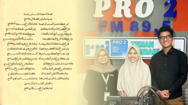 Karya Kaligrafi Murni Erika Raih Juara Harapan 1 di Canada