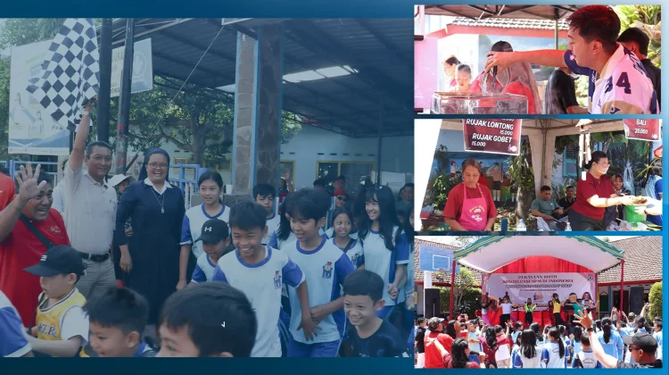Peringati 100 Tahun SPM, SDK Indra Siswa Bondowoso Gelar JJS dan Bazar UMKM
