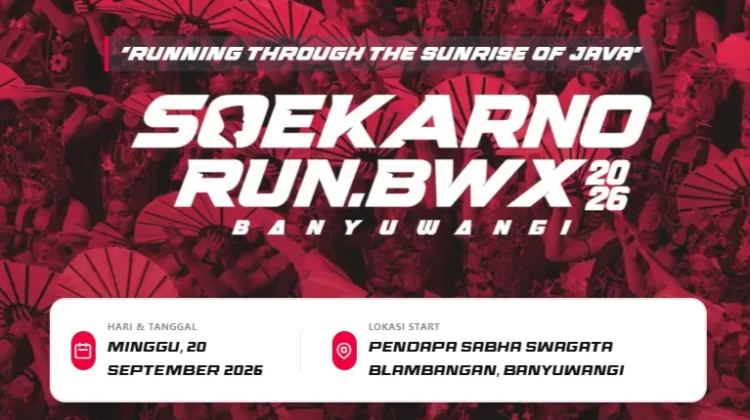Soekarno Run Banyuwangi Siap Diikuti 3000 Pelari dari 26 Provinsi