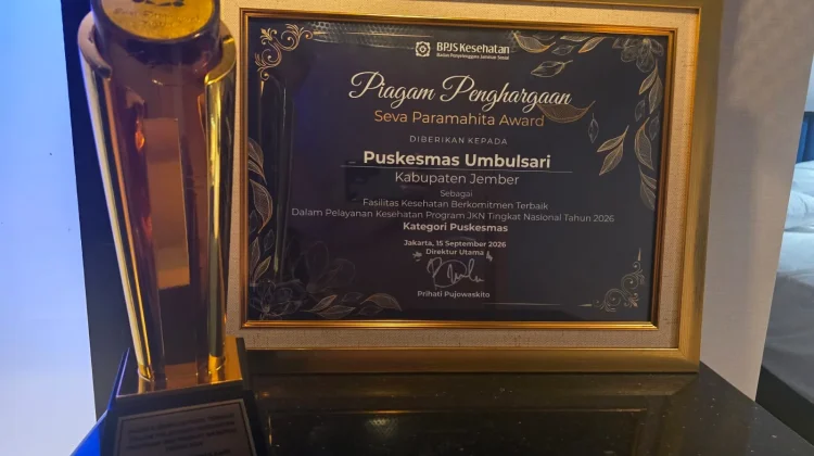 Puskesmas Umbulsari Raih Juara I Nasional Seva Paramahita Award 2026