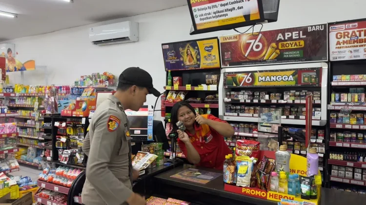 Polisi di Tempursari Lumajang Antisipasi Kawasan Rawan Kejahatan