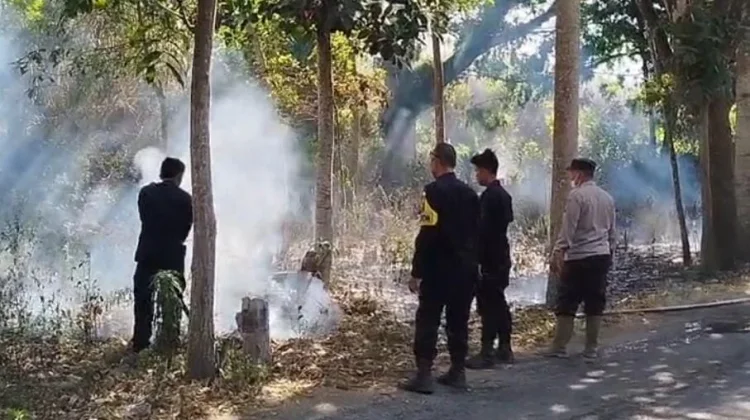 Tim Gabungan Padamkan Karhutla di Kawasan Wisata