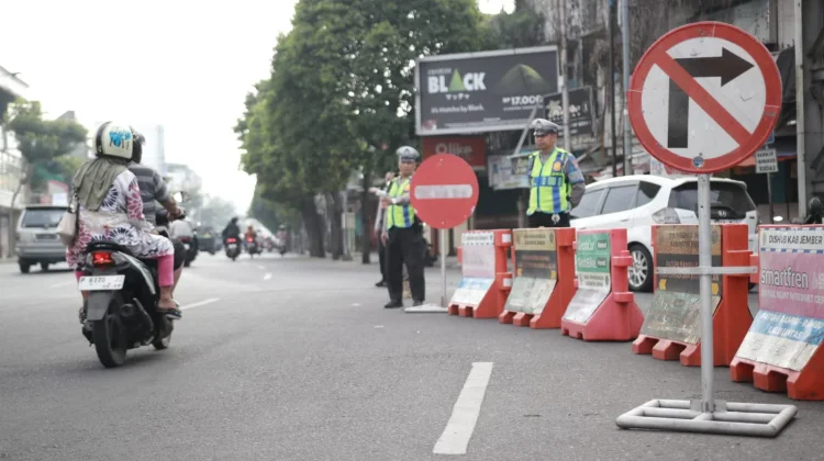 Arus Jalan Samanhudi Jember Dibalik, Dishub Siapkan Evaluasi Berkala