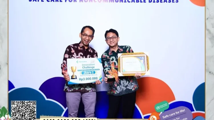Inovasi SMARTd FOOT Raih Juara Dua Kompetisi Kemenkes