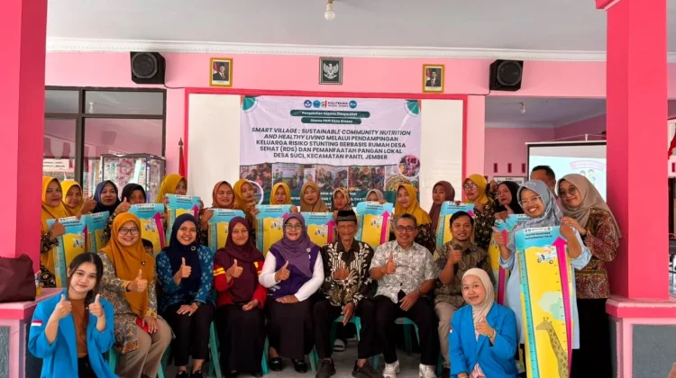 Pangan Lokal Jadi Solusi, Polije Dampingi Keluarga Desa Suci Cegah Stunting