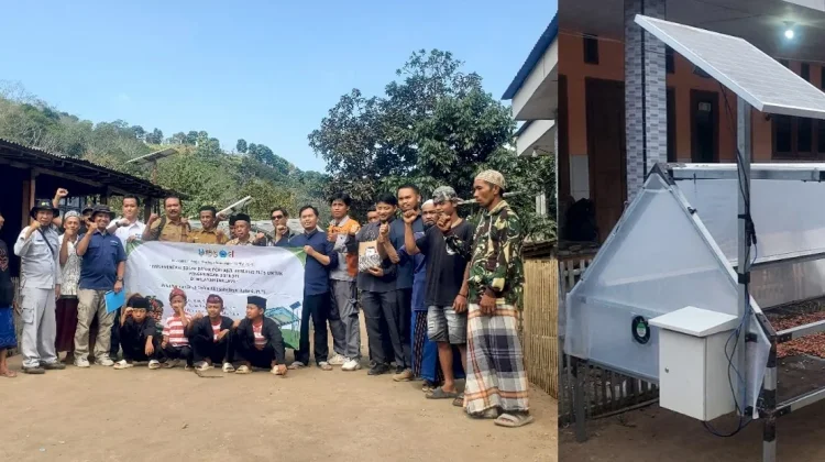 Polije Terapkan Solar Dryer Berbasis PLTS untuk Petani Kopi di Bondowoso