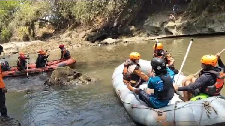 Hari Kedua Pencarian, Lansia Diduga Tenggelam di Sungai Bondoyudo Lumajang