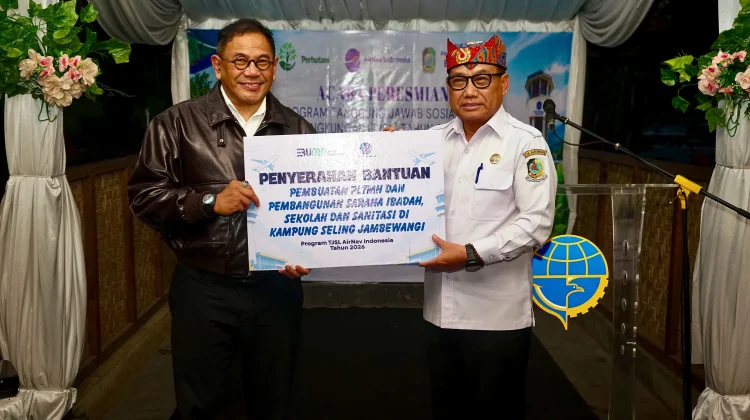 AirNav Bantu Turbin PLTMH untuk Warga Kampung Seling Sempu