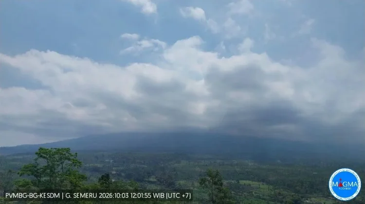 Gunung Semeru Lumajang Kembali Erupsi