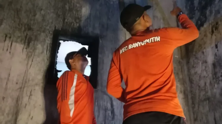 Rumah Pak RT Terbakar saat Ditinggal ke TPI