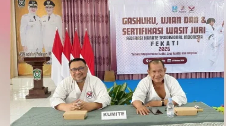 22 Karateka FEKATI Jatim Raih Sabuk Hitam