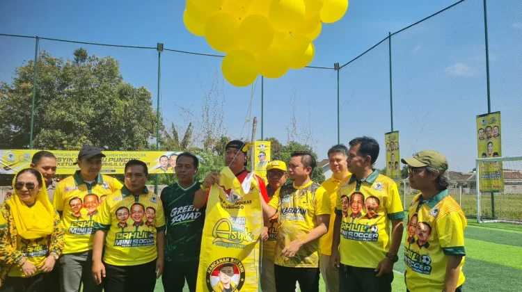 Golkar Sasar Pemilih Pemula melalui Turnamen Mini Soccer di Situbondo